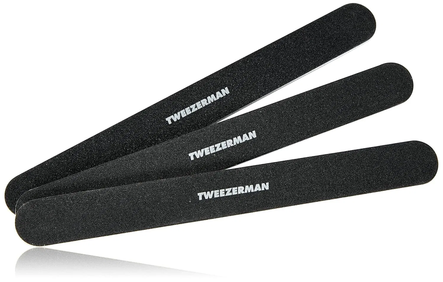 Профессиональные двусторонние пилки для ногтей TWEEZERMAN, 3 шт. Tweezerman