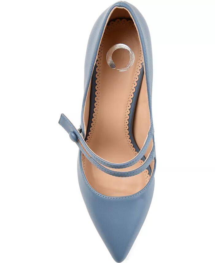 Туфли-лодочки Sidney Mary Jane женские Journee Collection, синий — фото 3