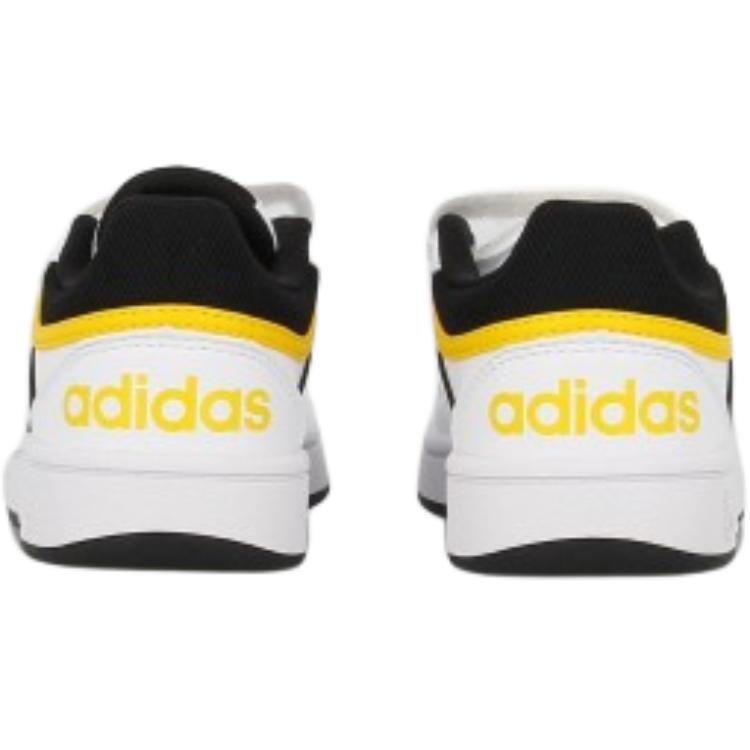 Обувь для скейтбординга Hoops 3.0 Kids" для дошкольников Adidas, цвет White/Black/Yellow — фото 4