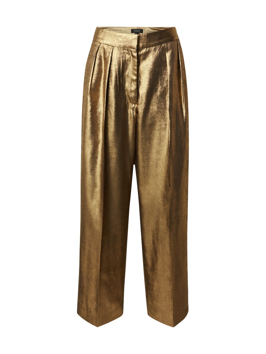 

Широкие брюки Banana Republic Wide leg Pleated Pants, золотой