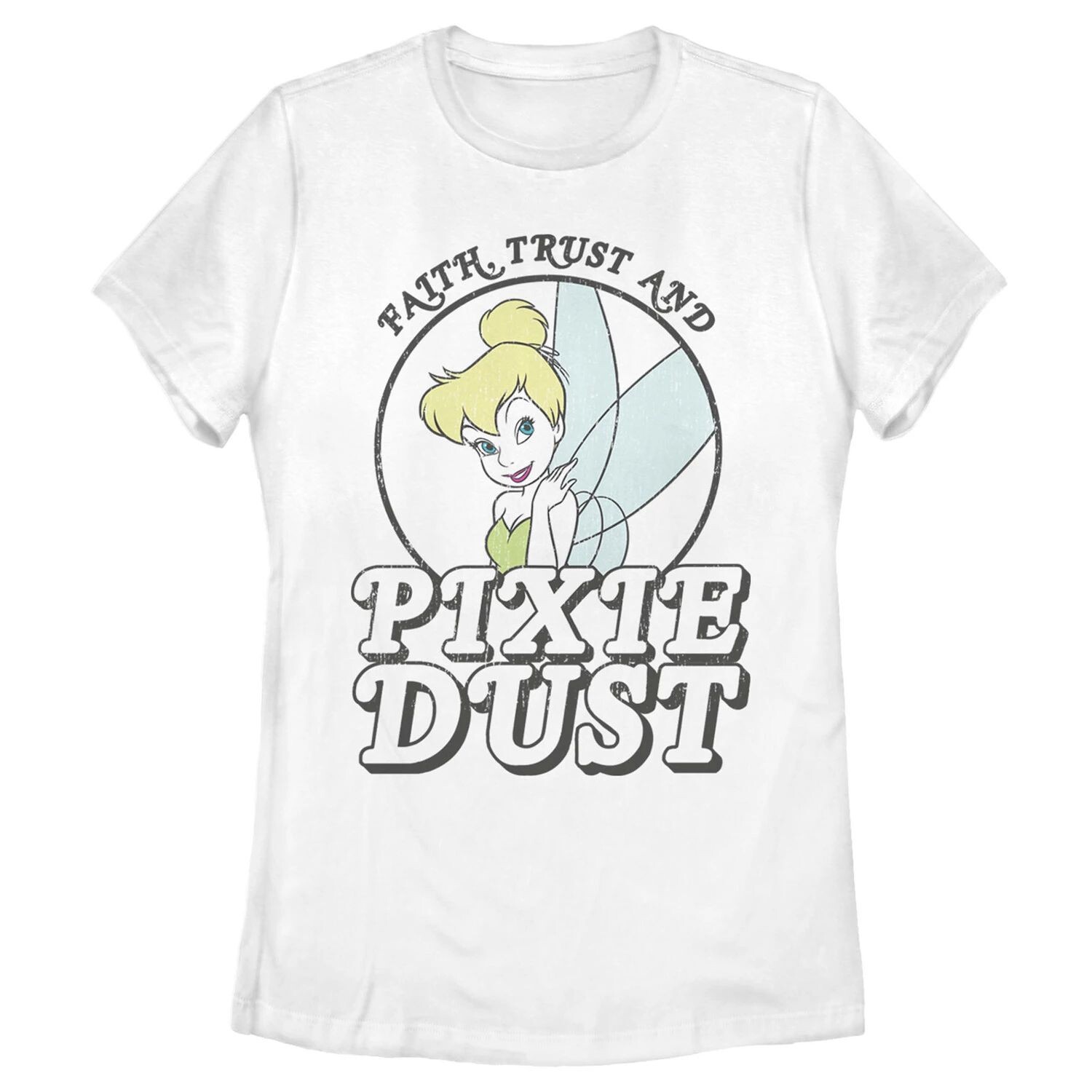 

Детская футболка Disney Peter Pan Tinkerbell Faith Trust Pixie Dust Licensed Character