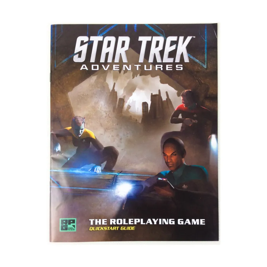 

Star Trek Adventures - Quickstart Guide (Free RPG Day 2021), Star Trek Adventures (Modiphius Entertainment), мягкая обложка