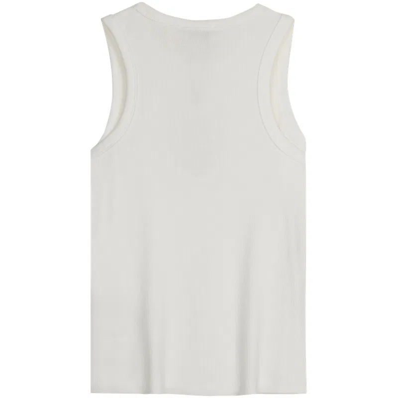 Майка женская Other Calvin Klein, YAF-Moon White — фото 4