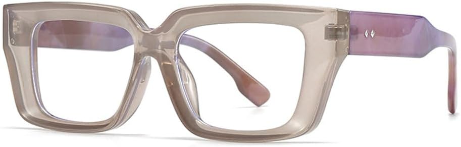 

Солнцезащитные очки квадратной оправы для женщин, градиентные солнцезащитные очки с защитой от УФ-излучения UV400 для мужчин, солнцезащитные очки с заклепками DSVIGF, C15 Grey Clear