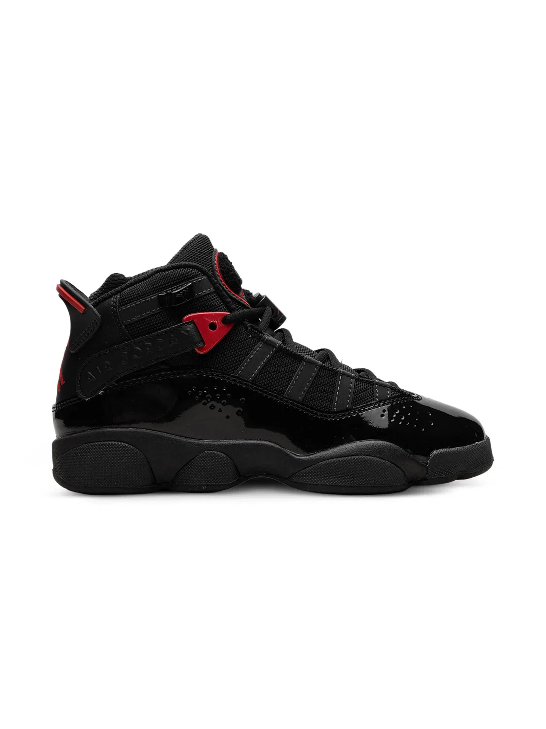 Кроссовки Jordan 6 Rings GS Black Varsity Red Jordan Kids, черный — фото 4