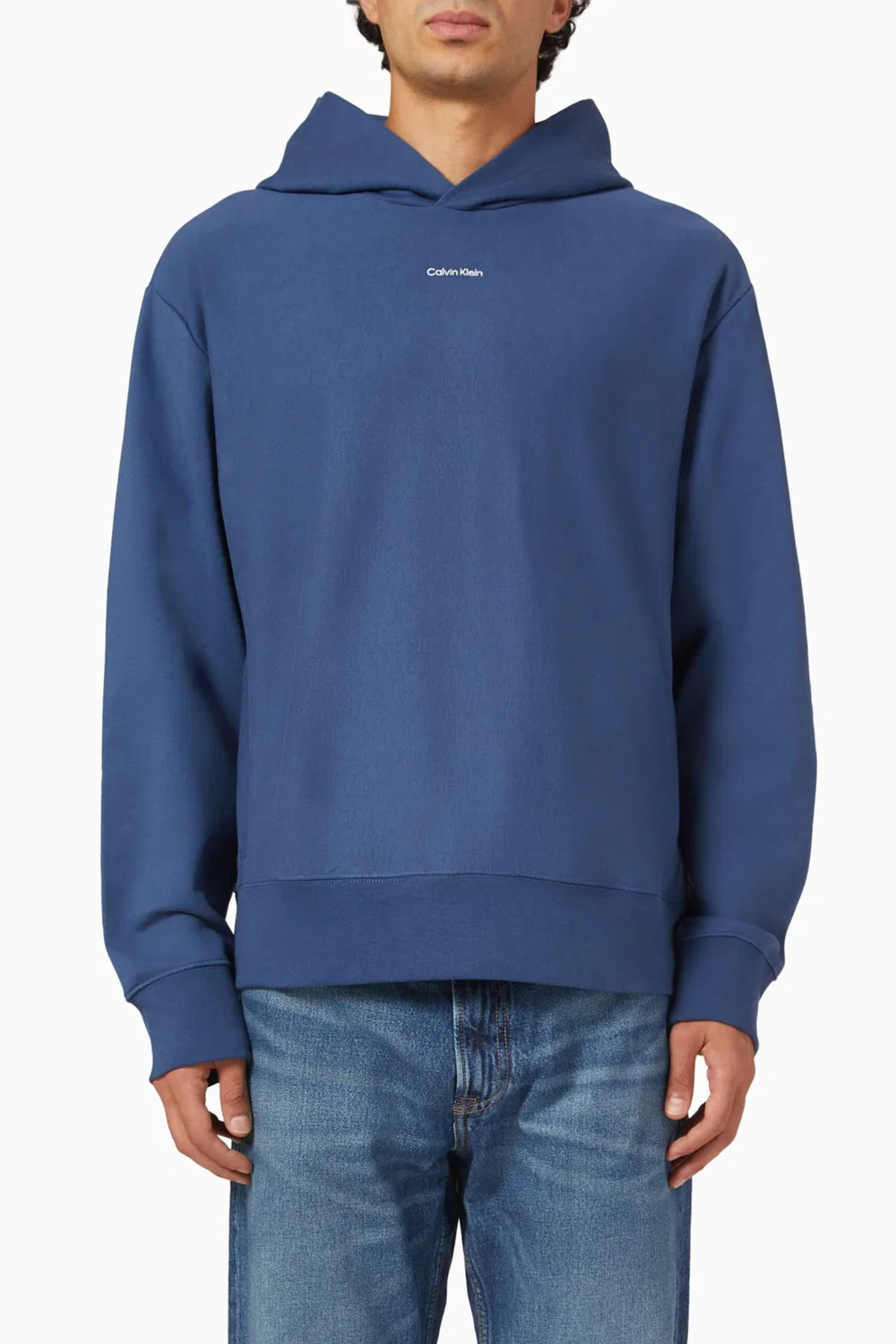 Худи с логотипом Micro Logo Calvin Klein