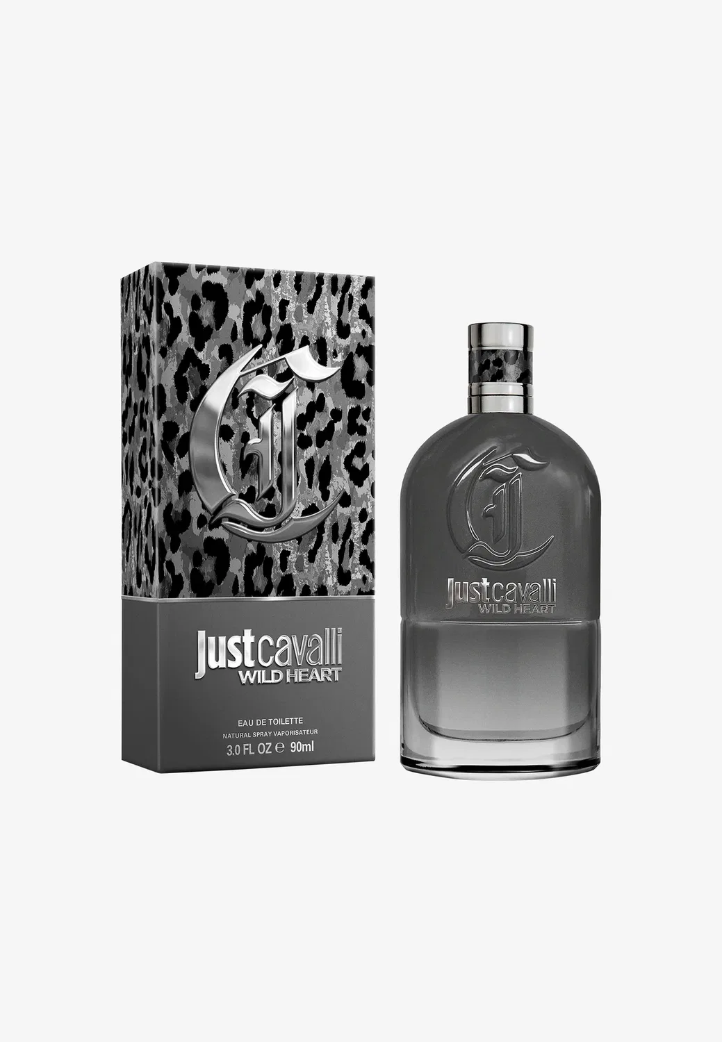 Wild heart for him edt - eau de toilette Just Cavalli Fragrances, 90 мл — фото 2