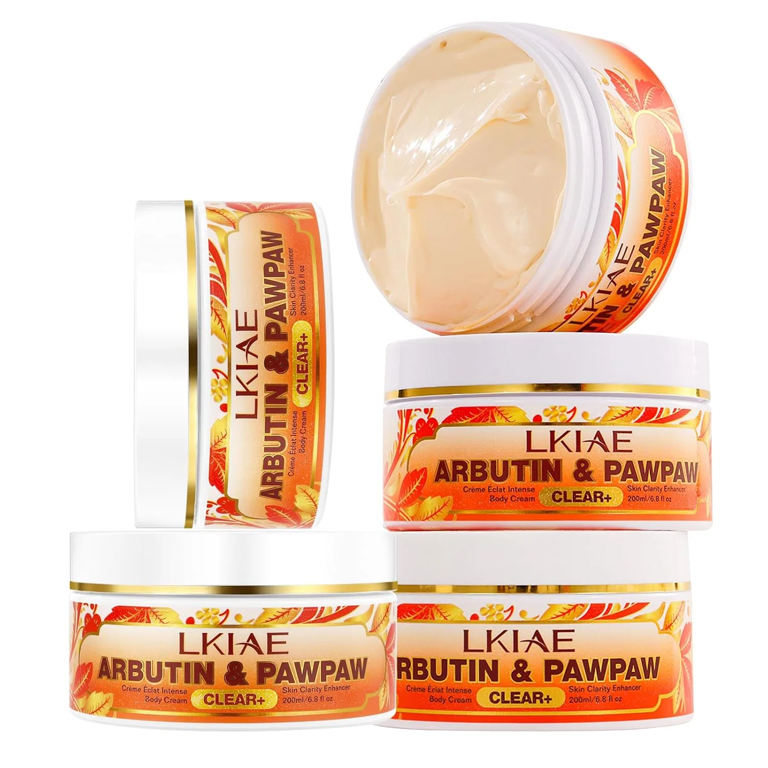 Крем для тела Arbutin & Pawpaw, AILKE BOOST LUSTER, набор 5 шт, 200 мл