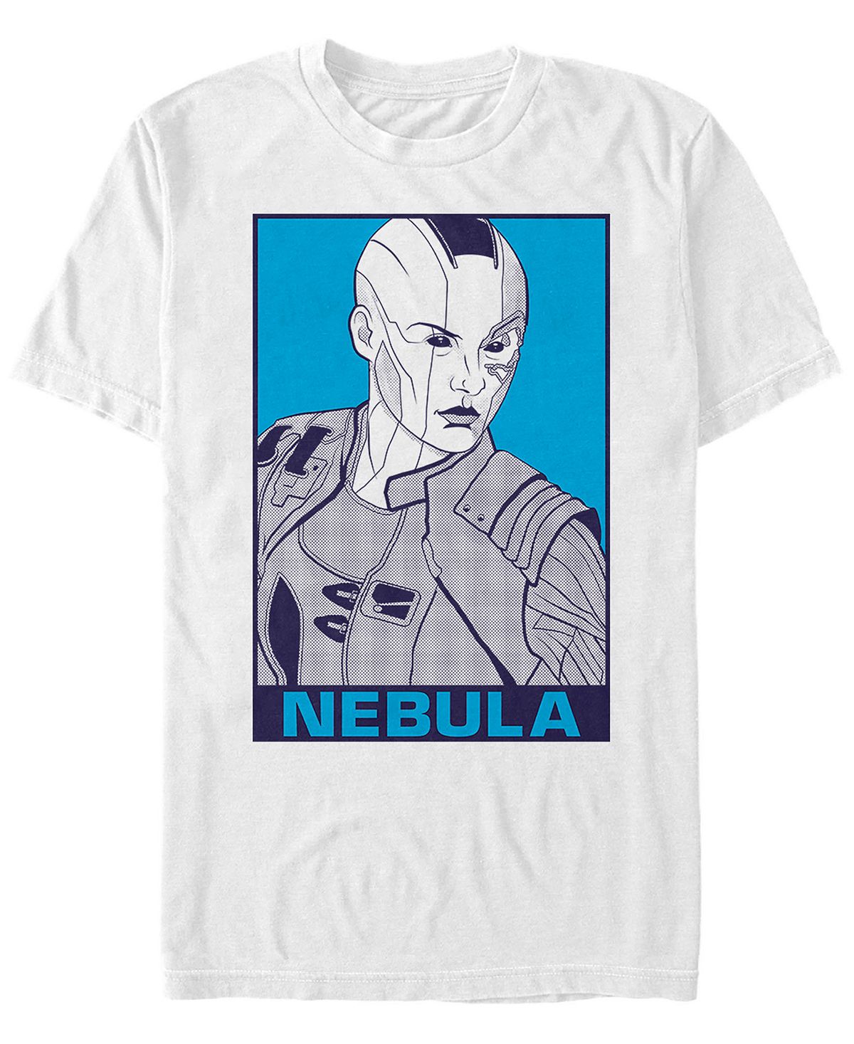 

Постер marvel men's avengers endgame nebula pop art, футболка с коротким рукавом Fifth Sun, белый