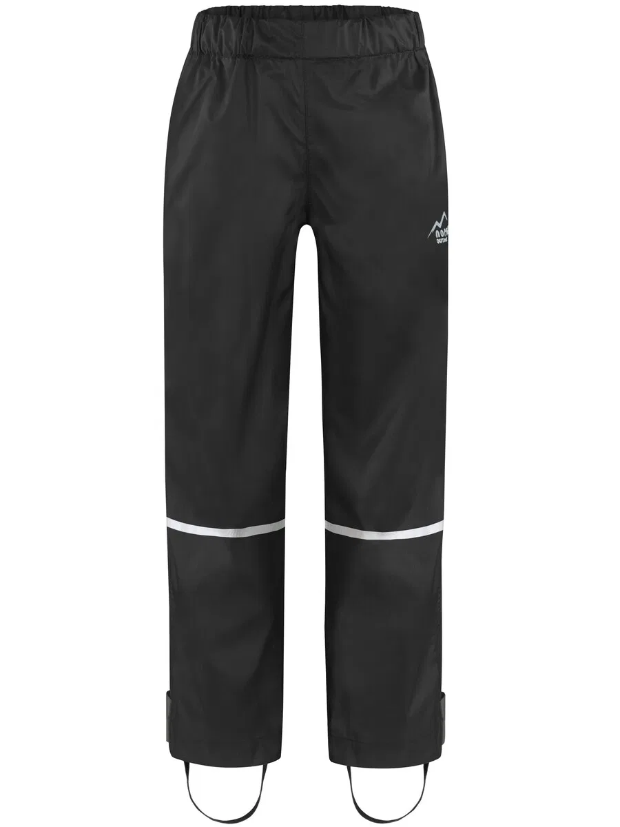 Брюки Normani Regular Outdoor Pants 'Thurlow' черного цвета