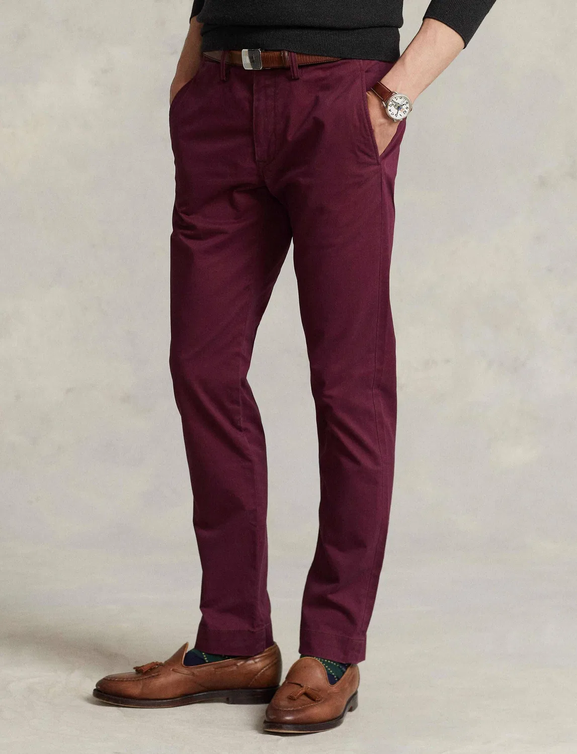 Брюки узкие Polo Ralph Lauren, Bordeaux