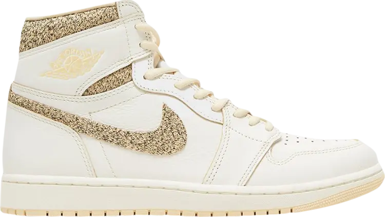

Кроссовки Air Jordan 1 Retro High OG Craft - Vibrations of Naija, белый