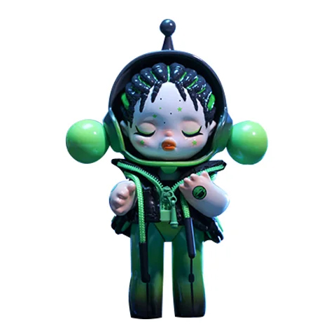 

Фигурка Pop Mart Skullpanda Baby Fantasy Green Limited Figurine