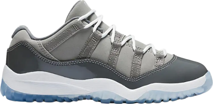

Кроссовки Air Jordan 11 Retro Low BP Cool Grey, серый