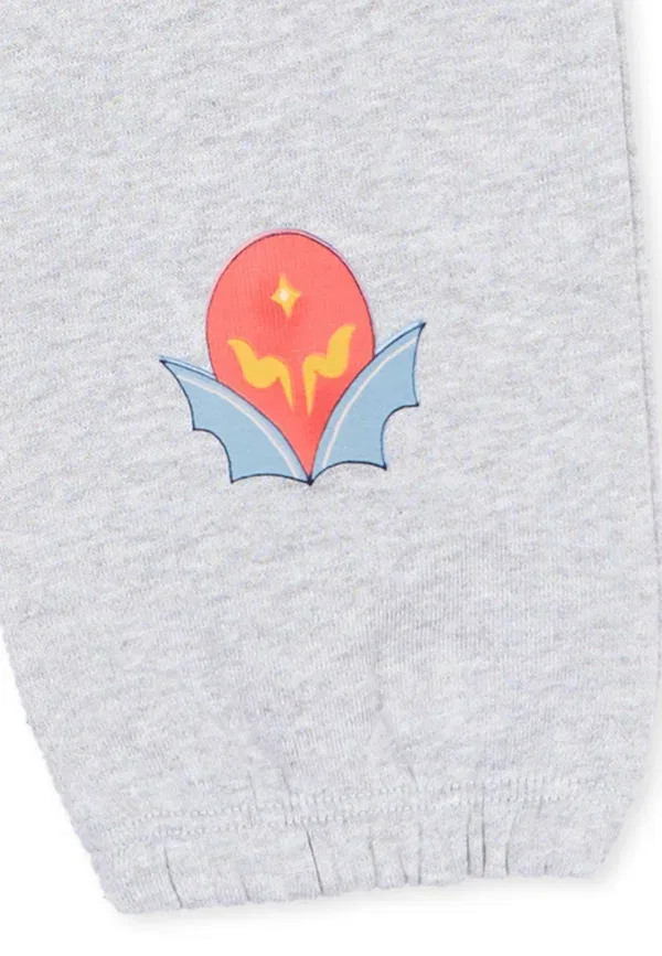 Брюки с принтом Pantaloni - tracksuit bottoms Stella Mccartney Kids, серый — фото 3