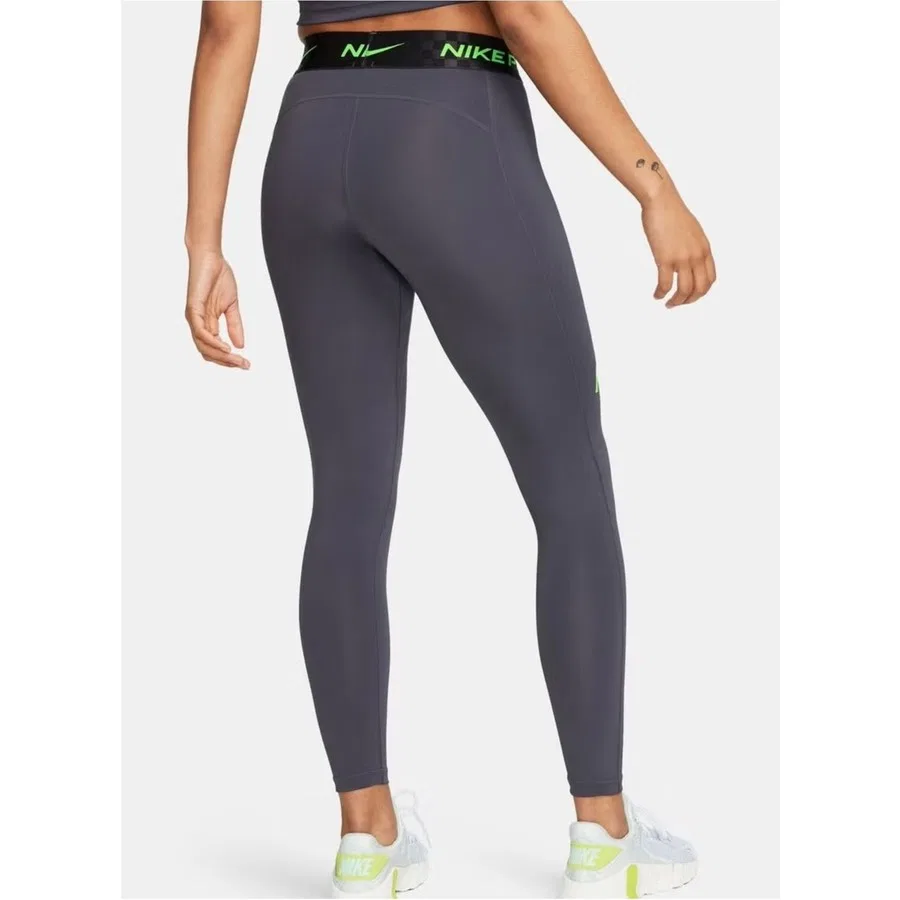 Спортивные леггинсы с графическим принтом Nike Pro Dri-Fit, Фиолетовый