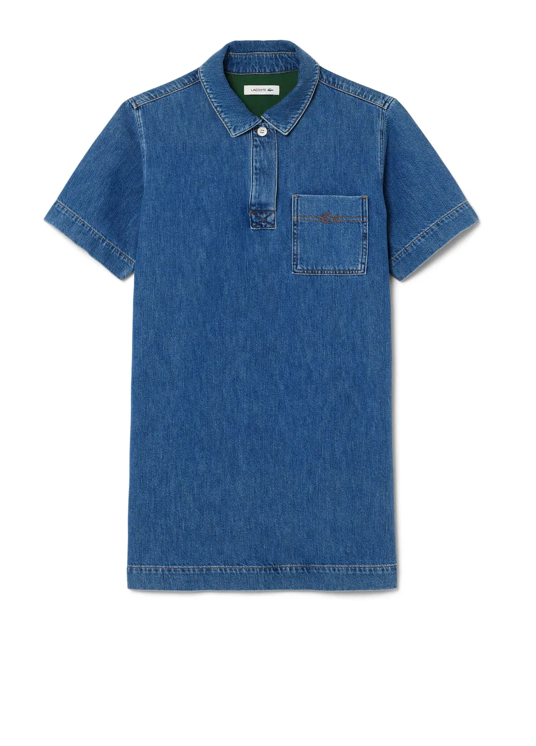 Платье мини Lacoste, синий