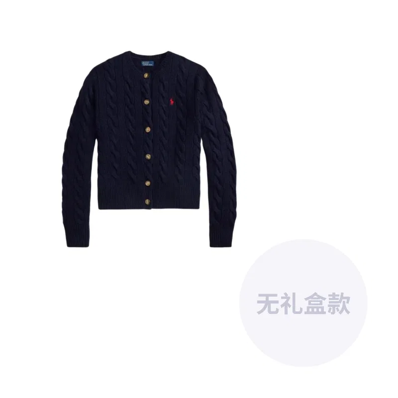 Женский свитер slim fit Polo Ralph Lauren, Dark Blue