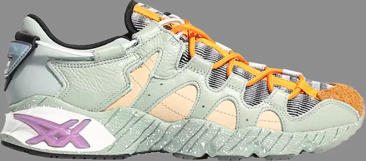 

Кроссовки bodega x gel mai 'underground' Asics, зеленый