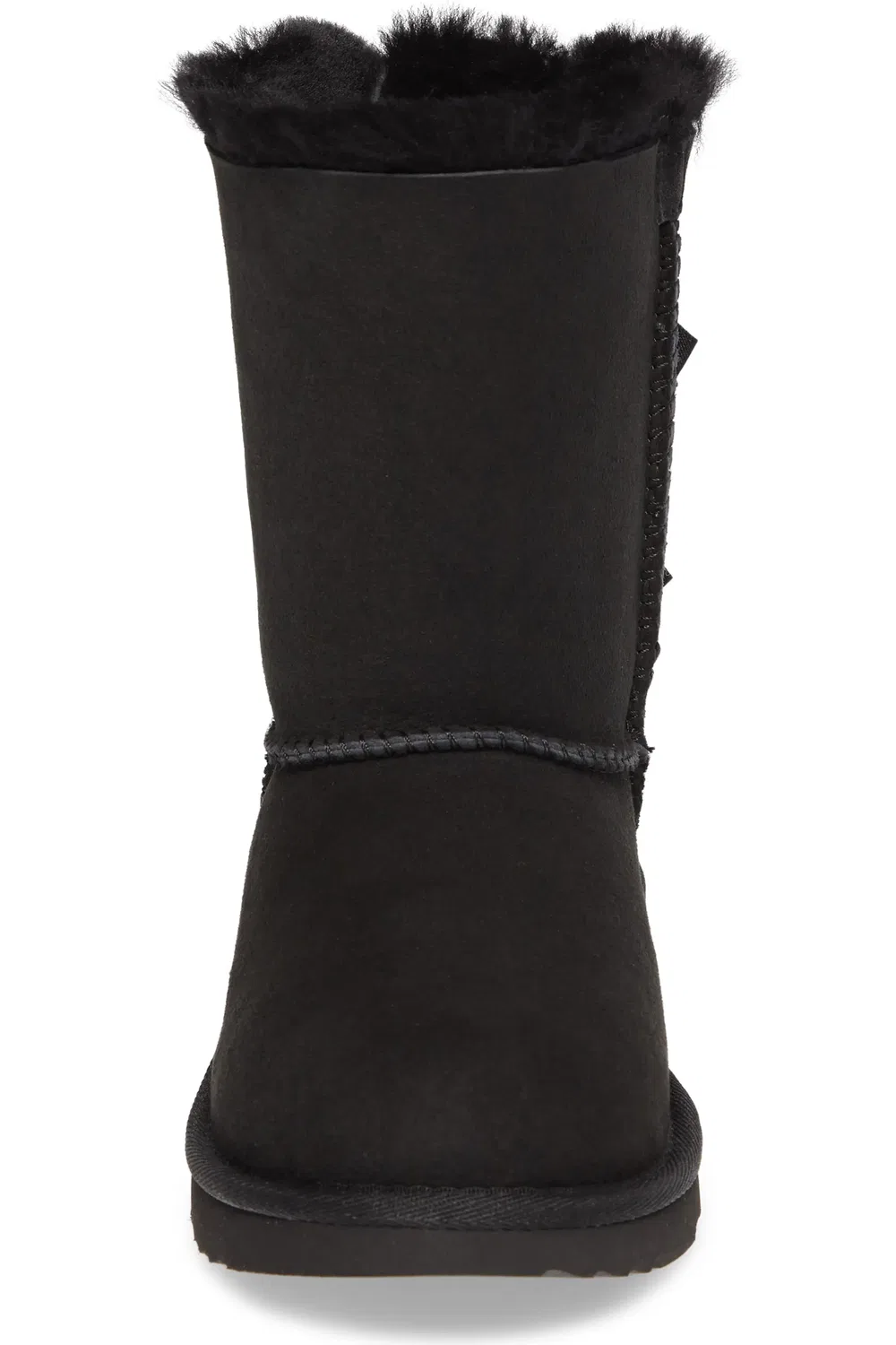 Детские ботинки с двумя бантами Bailey Bow II UGG, черный — фото 4