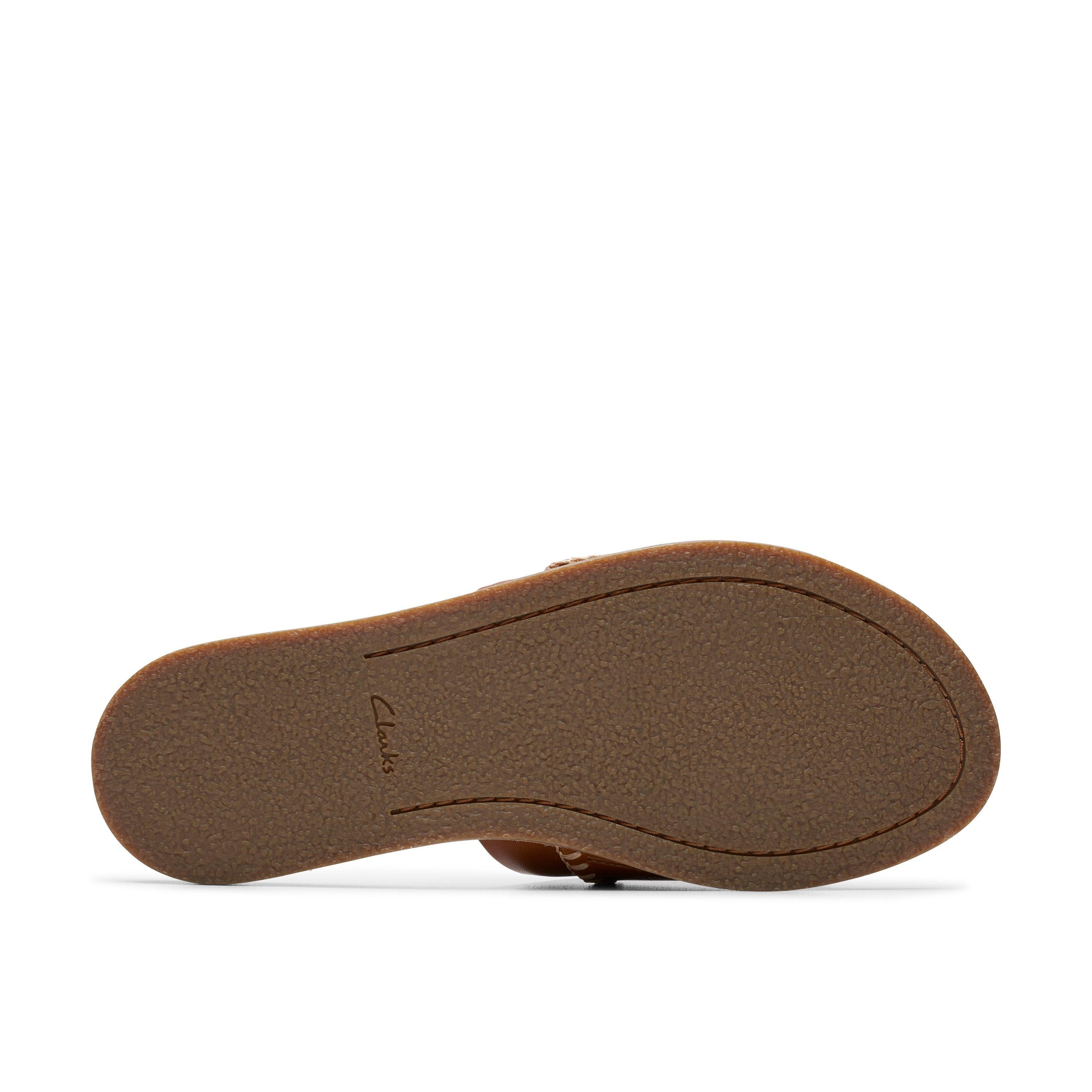 Мюли Clarks Maritime из коричневой кожи — фото 3