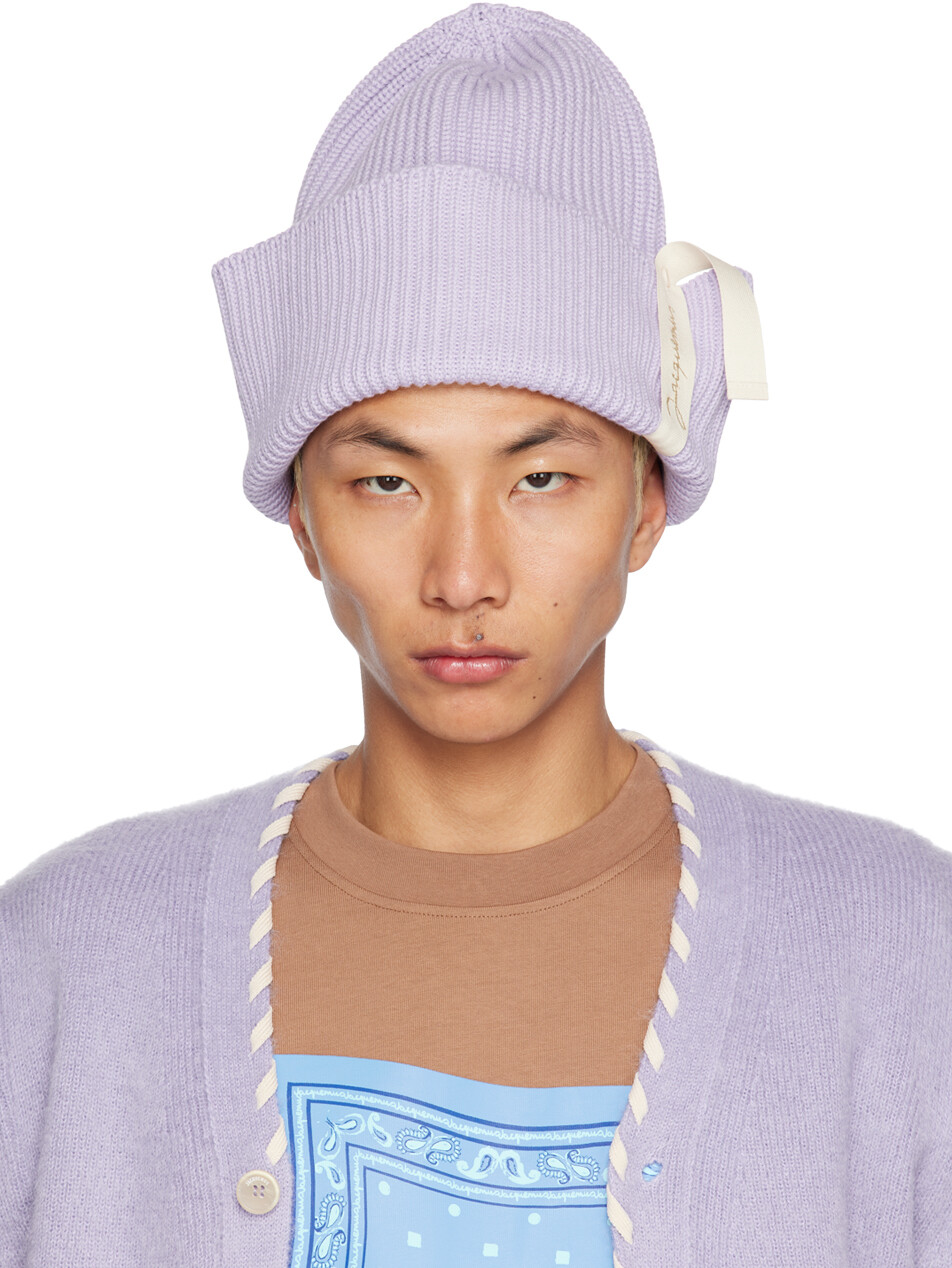 

Фиолетовая шапка 'Le Bonnet Pipa' Jacquemus