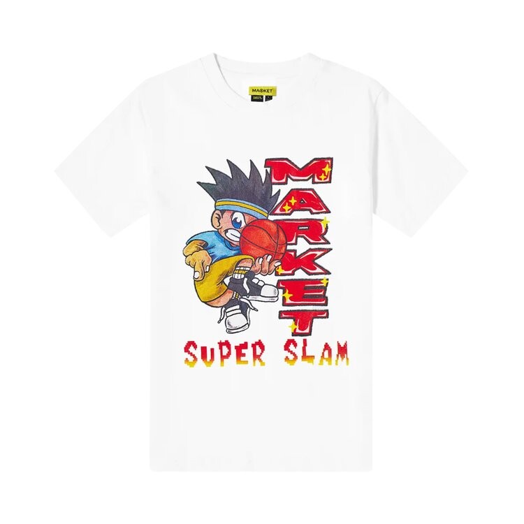 

Футболка Market Super Slam Tee 'White', белый