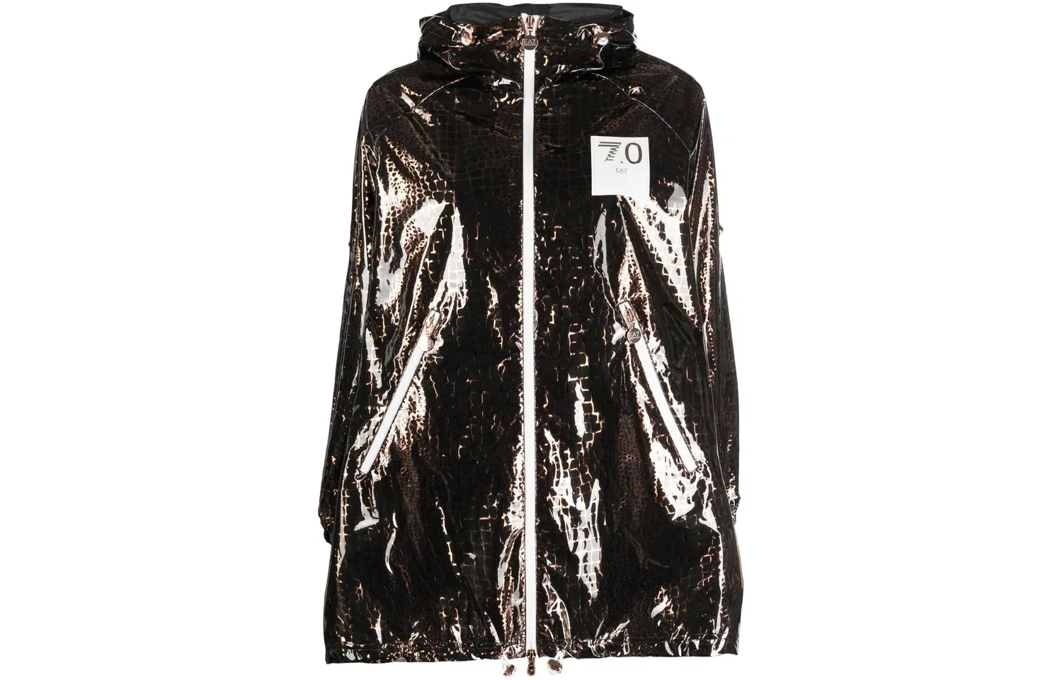 Женское пальто Emporio Armani, коричневое