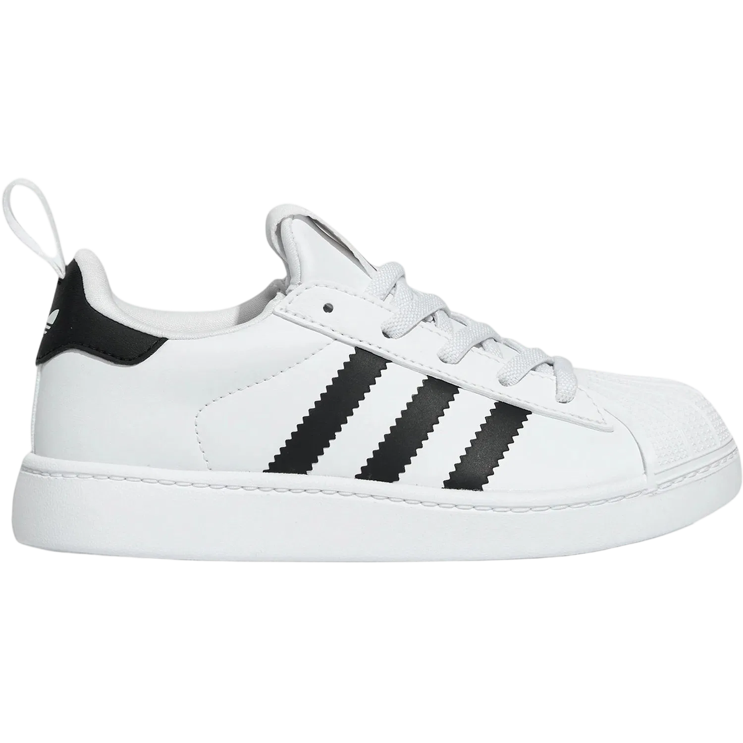 Детские кроссовки для скейтбординга Superstar Adidas Originals, White/Black — фото 3