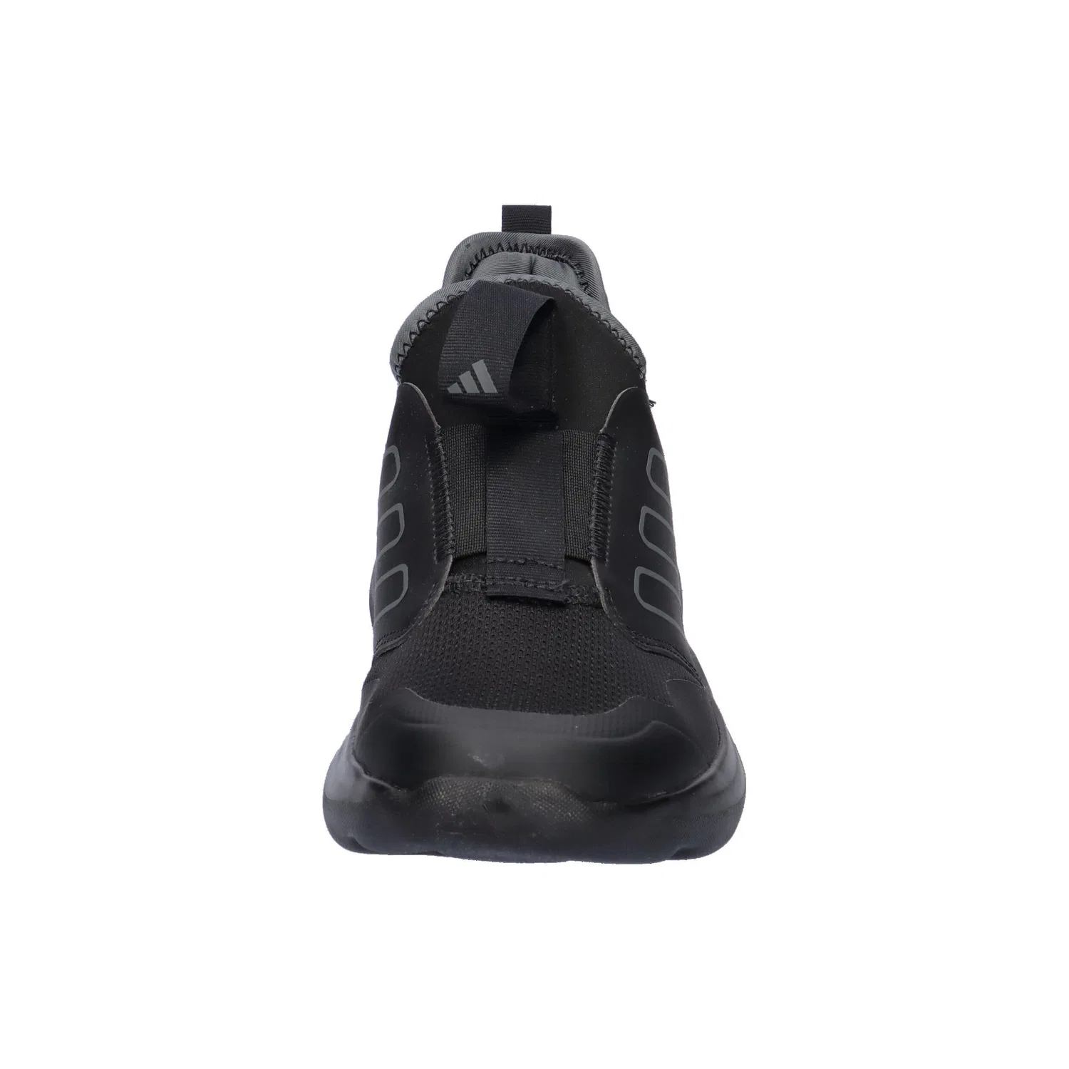 Детские кроссовки с застежкой-липучкой TENSAUR COMFORT AC J Adidas, Schwarz Grau — фото 3