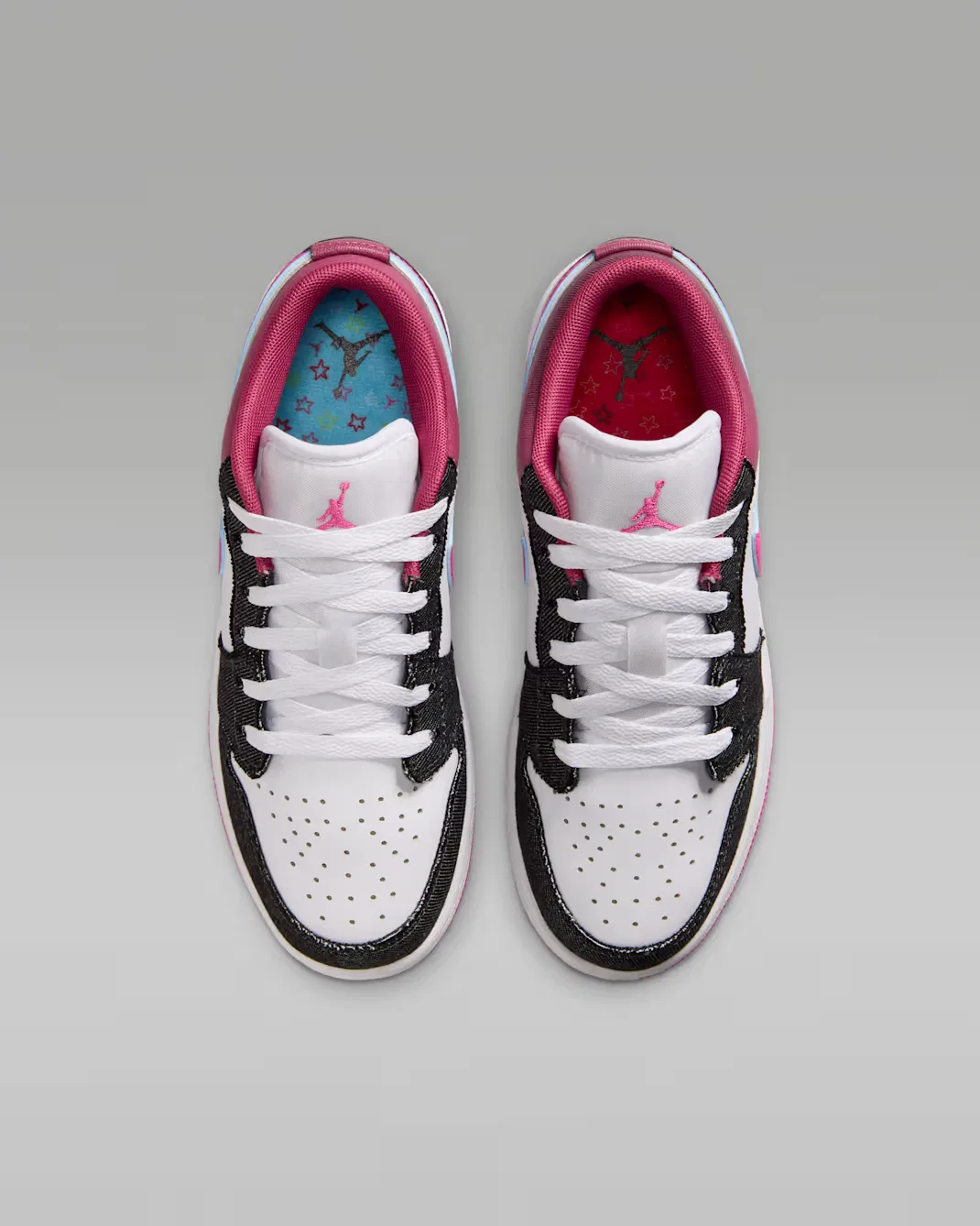 Кроссовки для детей постарше Air Jordan 1 Low SE, Off Noir/White/Desert Pink/Desert Pink — фото 4