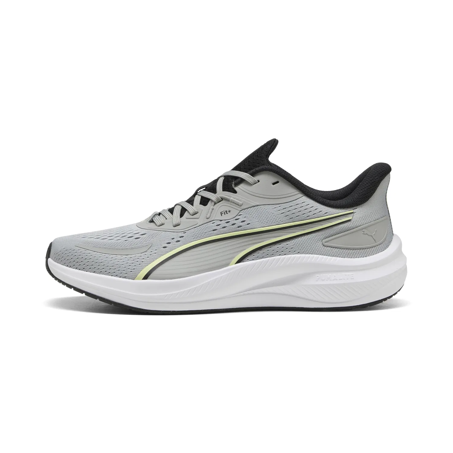 Детские беговые кроссовки для мальчиков Skyrocket Lite Adult PUMA, 2 Gray Echo White Apple Spritz