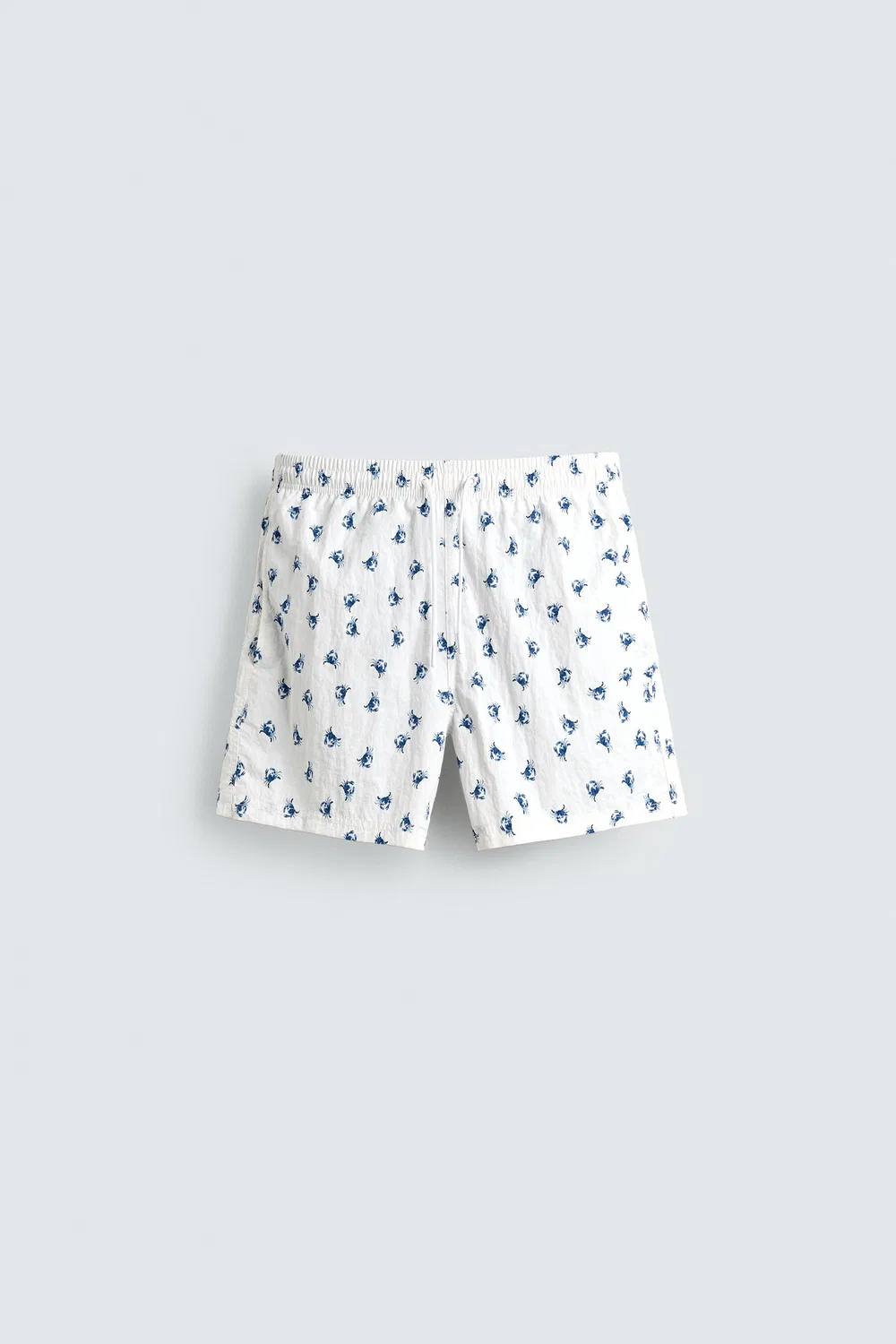 Плавки с принтом краба ZARA, White