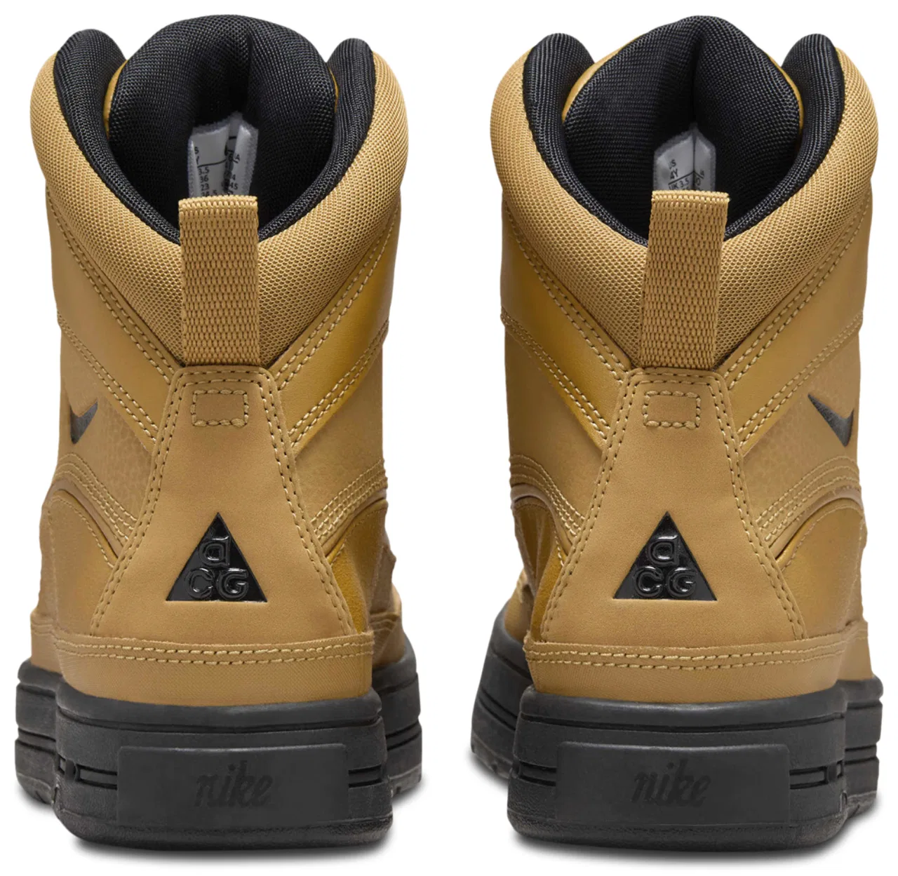 Кроссовки для мальчиков Woodside 2 High NS Nike, цвет Black/Wheat — фото 3