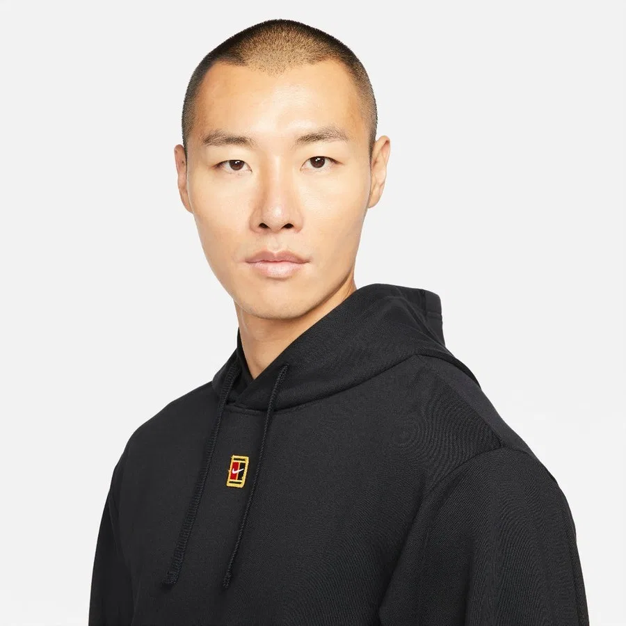 Свитшот Nike Fleece Heritage с капюшоном, Черный — фото 3