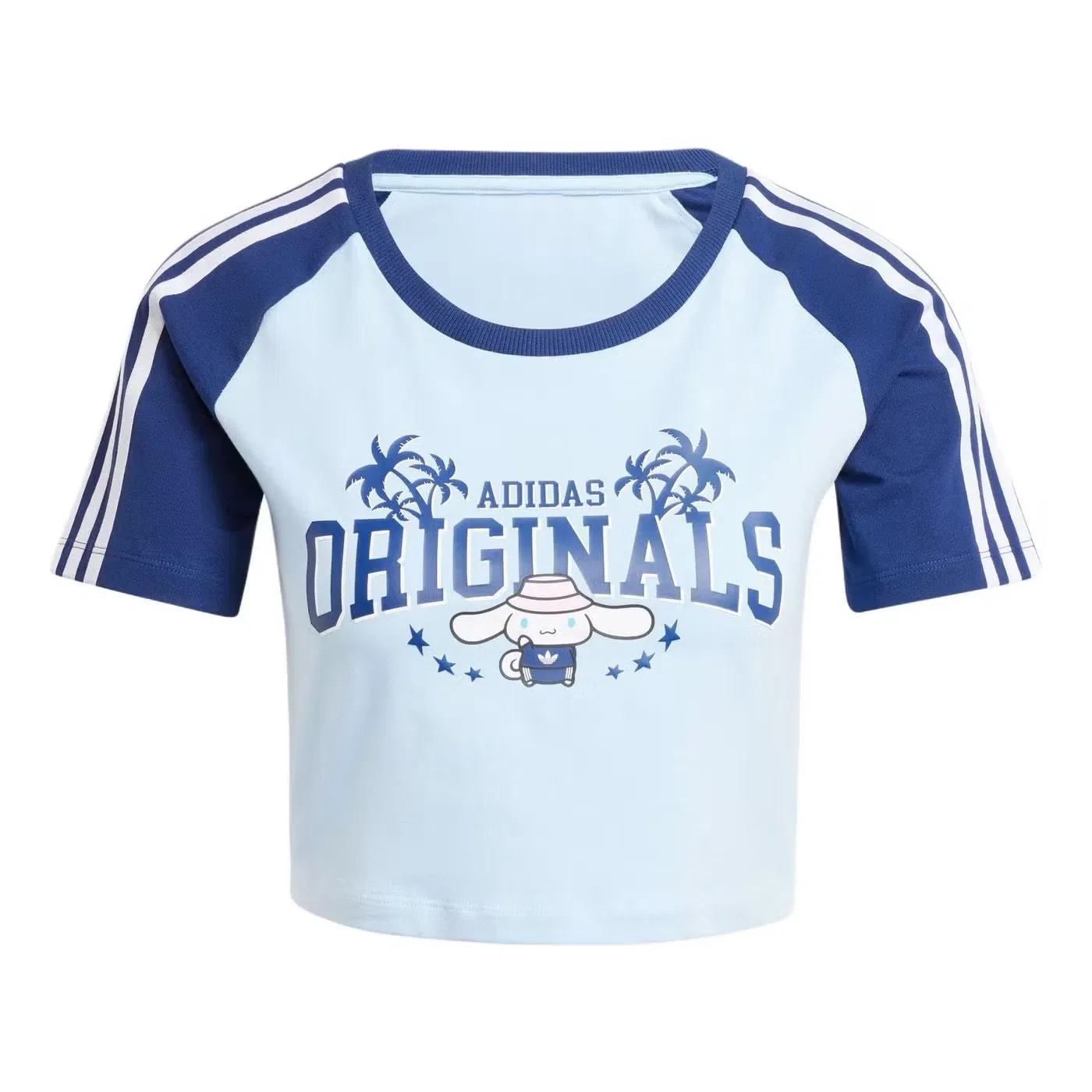 Футболка с принтом Hello Kitty Adidas, синий
