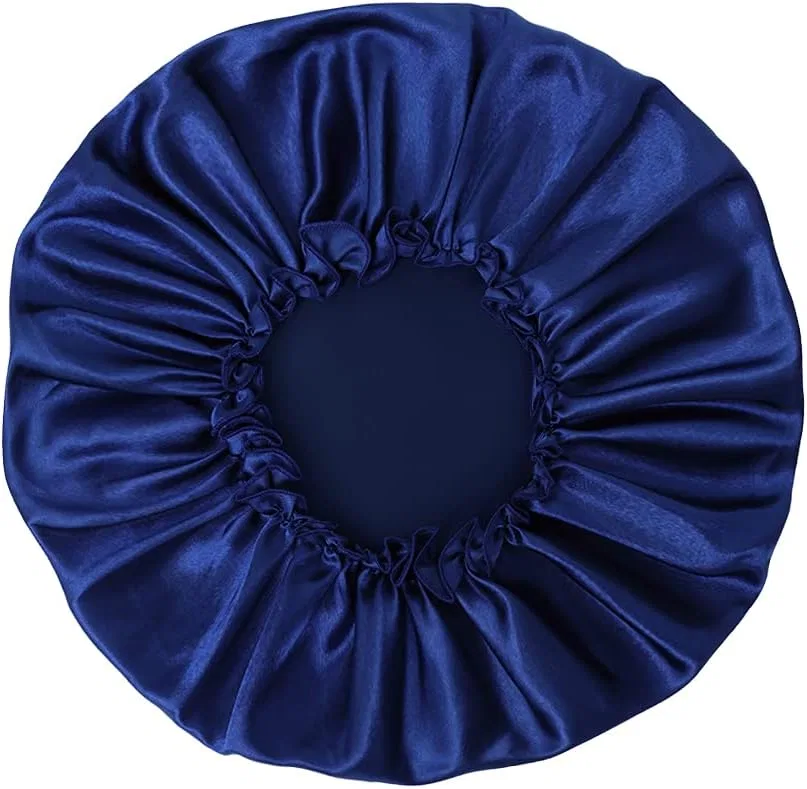 Шапочка для душа Satin Bonnet, TOPTIE, 1 шт., 24 см, Navy — фото 2