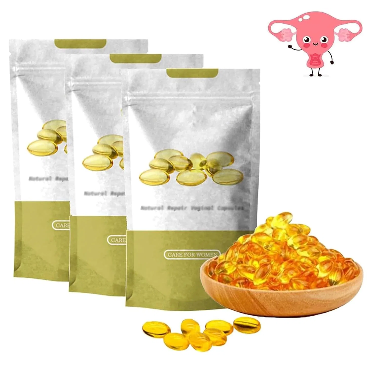Капсулы AAFQ Natural Repair, 21 шт, Pukmqu