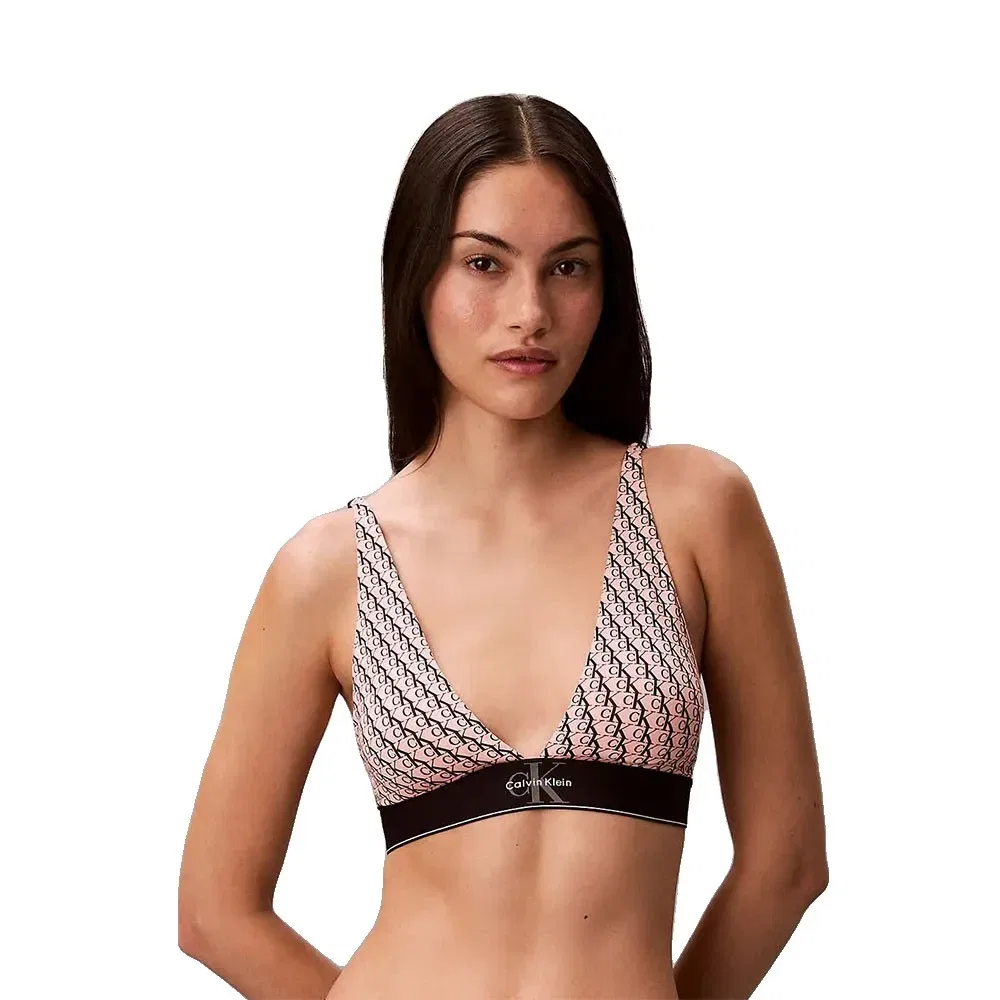 Бюстгальтер треугольный Calvin Klein, розовый