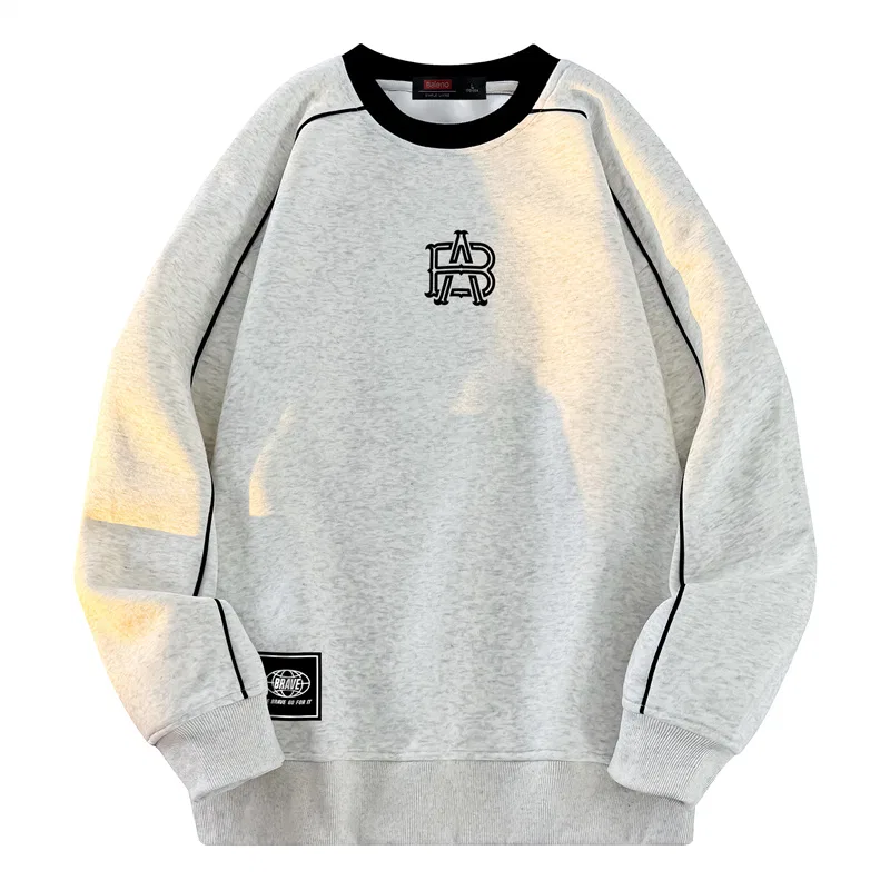 Детский свитшот с длинным рукавом BALENO, Light Heather Gray