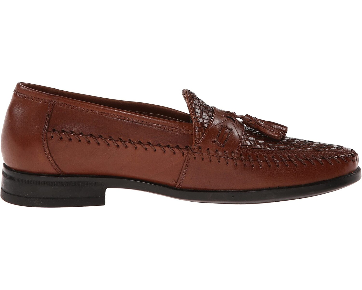 

Лоферы Strafford Woven Moc Toe Loafer Nunn Bush, коньяк