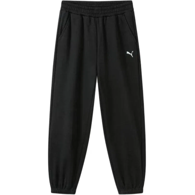 Детские спортивные штаны с длинными штанинами PUMA, Цвет Dark Blue A81622 — фото 3
