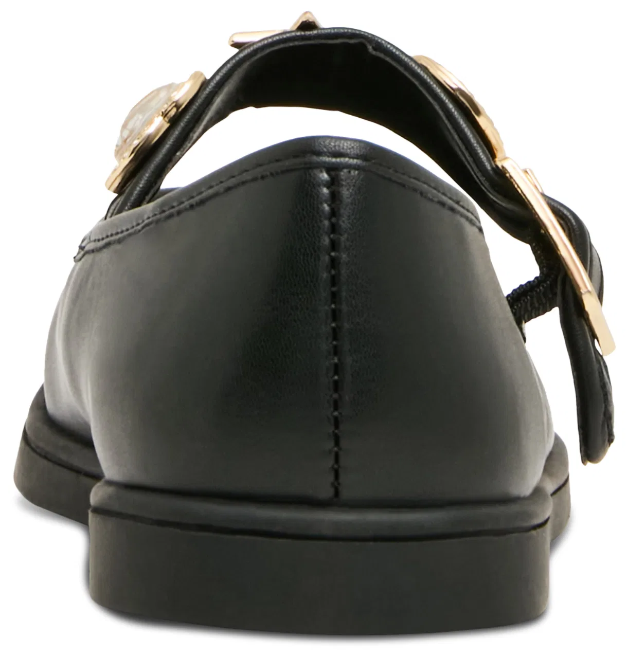 Детские туфли Мэри Джейн с металлическими украшениями JEDNA Steve Madden, Black — фото 3