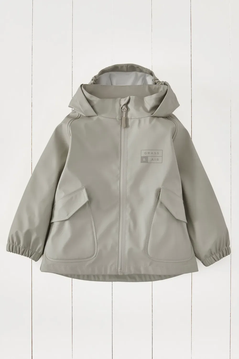Детская дождевик-куртка Kids Rainster Grass & Air, Grey