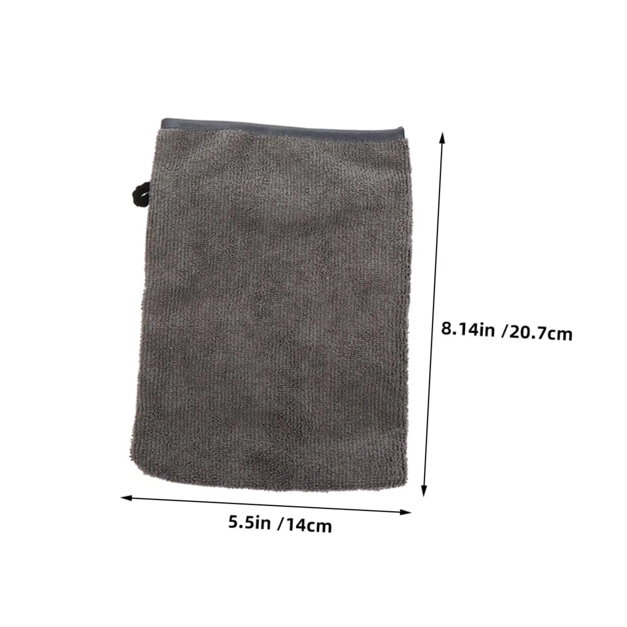Перчатки для умывания Microfibre, Gogogmee, Набор 10 шт, 20.7 x 14 x 0.5 см — фото 2