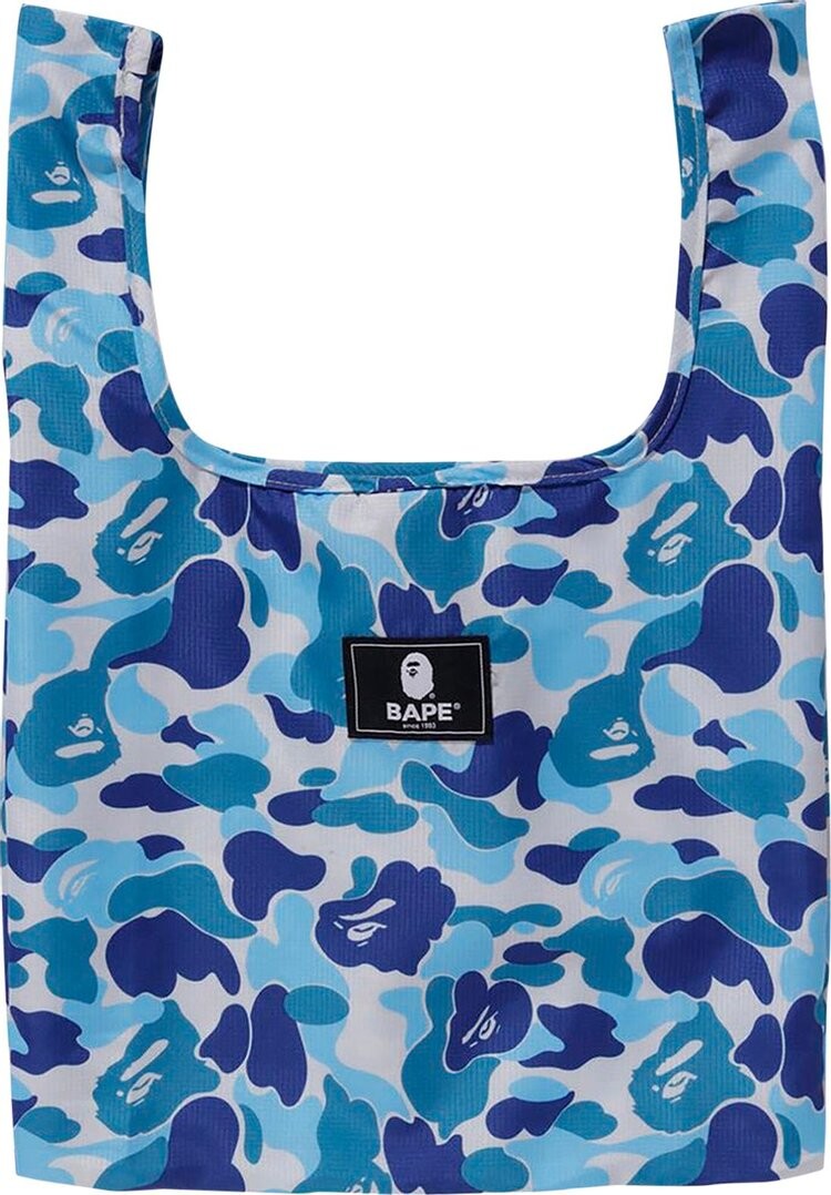 

Сумка BAPE ABC Camo M Shopping Bag Blue, синий