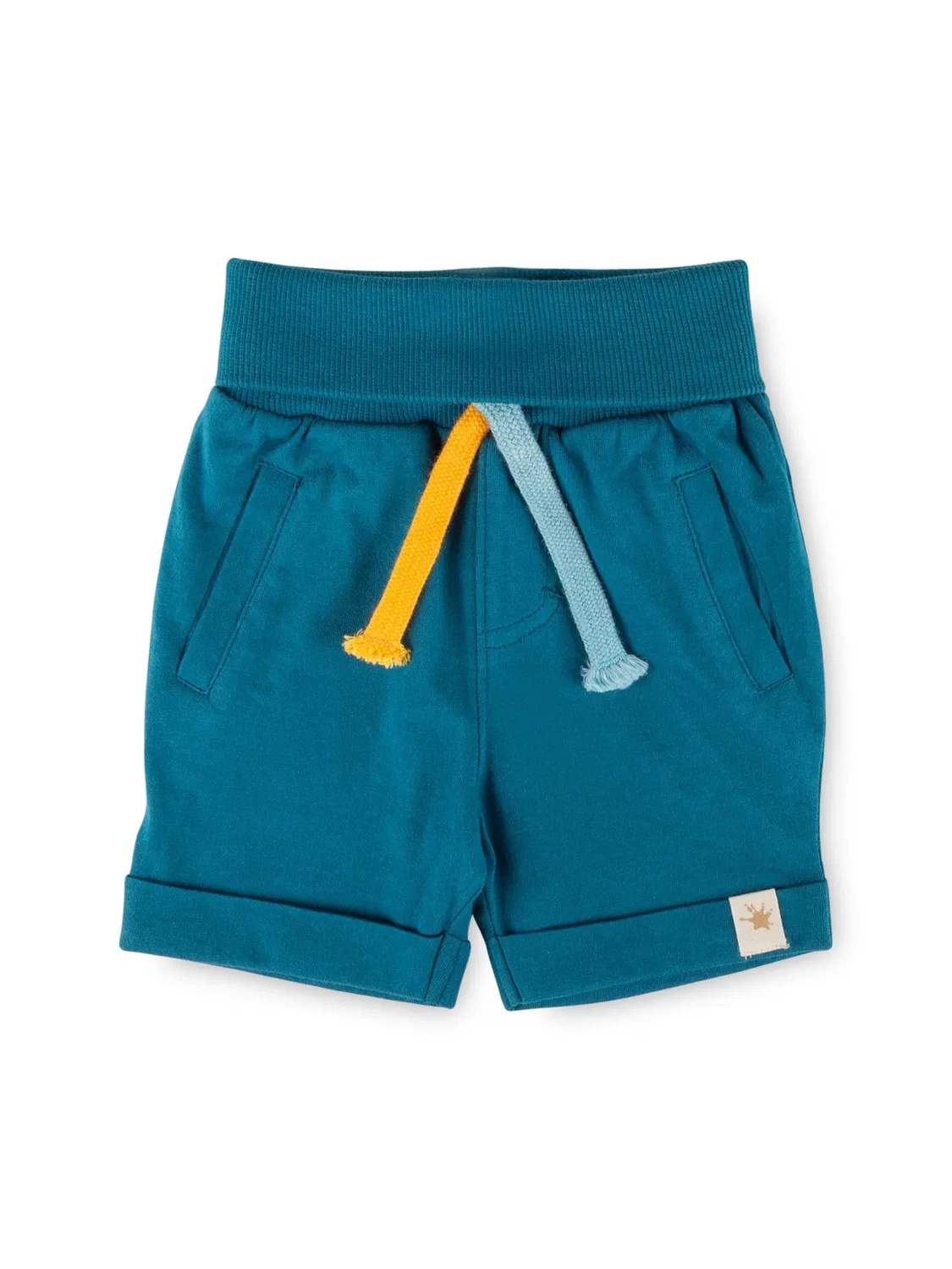 Шорты Sigikid Regular Pants Bermuda Blue & Bright в цвете Petrol
