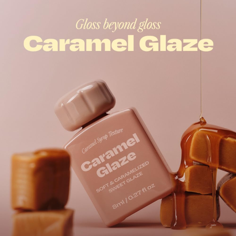 Блеск-тинт для губ Lip Potion Caramel Glaze, тон 1 Milk Caramel — фото 3