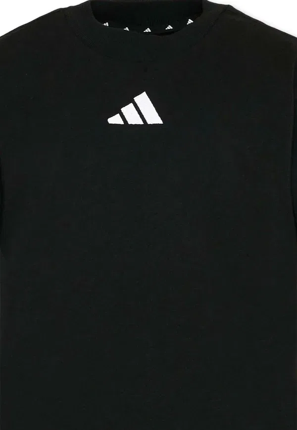 Футболка унисекс - футболка с принтом Adidas Originals, черный — фото 4