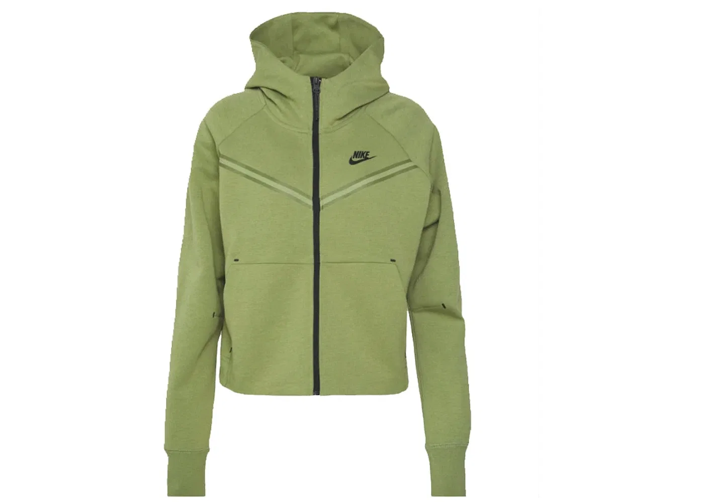 Женская худи с длинным рукавом Nike Sportswear Tech Fleece Full-Zip Hoodie, Alligator/Black